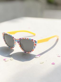 Stol'N - Baby Flower Sunglasses Yellow (2-4 Years)