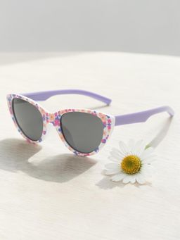Stol'N - Baby Flower Sunglasses Purple (2-4 Years)