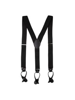 The Tie Hub - Gentry Black Y Back Suspender
