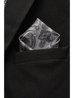 Van Heusen - Men Grey Printed Party Pocket Square