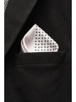 Van Heusen - Men Grey Printed Party Pocket Square