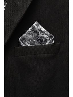 Van Heusen - Men Grey Printed Party Pocket Square