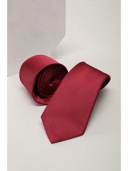 Van Heusen - Men Red Embroidered Formal Tie