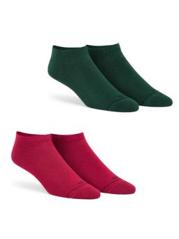 Dynamocks - Men and Women Ankle Length Socks Multi-Color