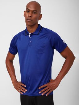 Reebok - Rbk Zr Polo Blue Training Polo T-shirts