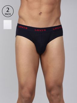 Levi's - 002 Classic Brief for Men with Comfort & Smartskin Technology - Multicolor (Pack of 2)