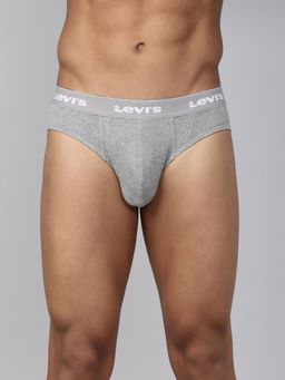 Levi's - 009 Neo Brief for Men with Comfort & Smartskin Technology - Light Grey