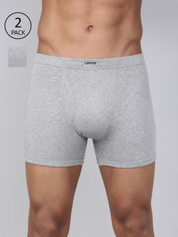 Levi's - 010 Comfort Boxer Brief with Comfort & Smartskin Technology - Light Grey (Pack of 2)