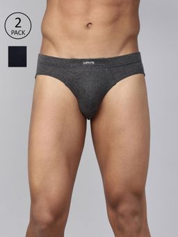 Levi's - 011 Comfort Brief for Men with Comfort & Smartskin Technology - Multicolor (Pack of 2)