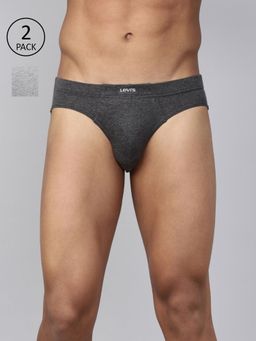 Levi's - 011 Comfort Brief for Men with Comfort & Smartskin Technology - Multicolor (Pack of 2)