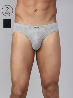 Levi's - 011 Comfort Brief for Men with Comfort & Smartskin Technology - Multicolor (Pack of 2)