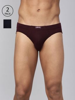 Levi's - 011 Comfort Brief for Men with Comfort & Smartskin Technology - Multicolor (Pack of 2)