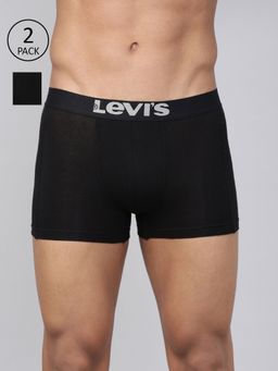 Levi's - 018 Neo Trunk for Men with Comfort & Smartskin Technology - Black (Pack of 2)