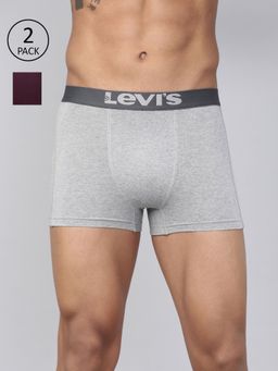 Levi's - 018 Neo Trunk for Men with Comfort & Smartskin Technology - Multicolor (Pack of 2)