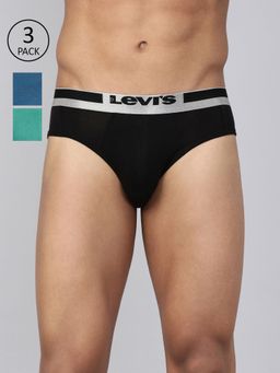 Levi's - 029 Supima Cotton Brief for Men with Comfort & Smartskin Technology Assorted (Pack of 3)