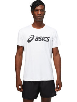 ASICS - Silver White Mens T-shirts