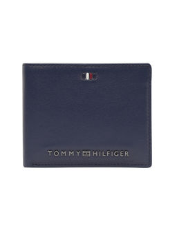 Tommy Hilfiger - Men Navy Blue RFID Protected Altiona Wallet