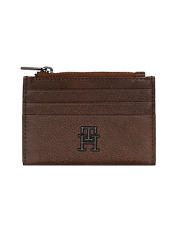 Tommy Hilfiger - Men Brown RFID Protected Barca Card Holder