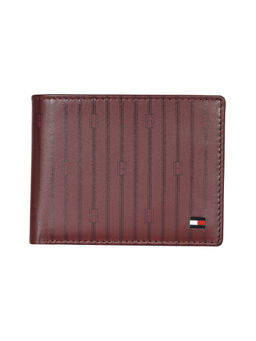 Tommy Hilfiger - Men Wine RFID Protected Bartelso Global Coin Wallet