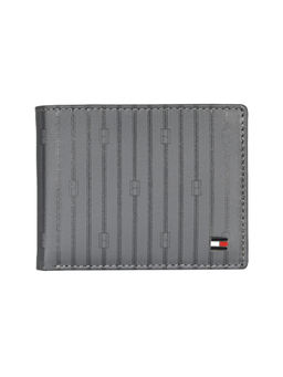 Tommy Hilfiger - Men Grey RFID Protected Bartelso Global Coin Wallet