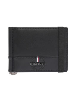 Tommy Hilfiger - Men Black RFID Protected Casey Moneyclip Wallet