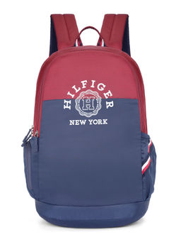 Tommy Hilfiger - Unisex Red & Navy Blue Jeremy Backpack