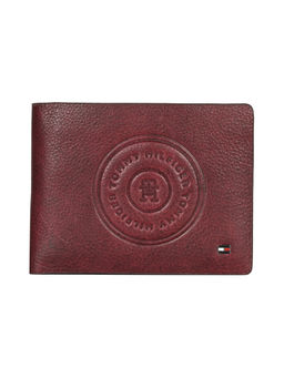 Tommy Hilfiger - Men Wine RFID Protected Toluca Wallet