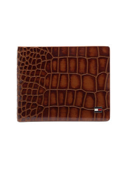 Tommy Hilfiger - Men Brown RFID Protected Valles Wallet