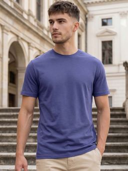 Bewakoof - Men's Skipper Blue T-shirt