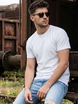 Bewakoof - Men's White T-shirt