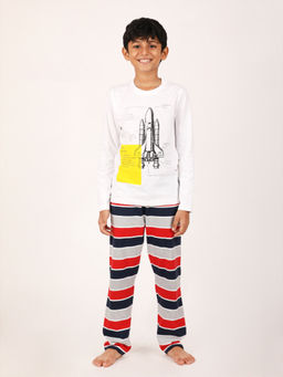 mackly - Boys Printed Nightsuit (Set of 2)