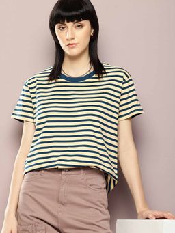 DILLINGER - Blue Stripes T-Shirt