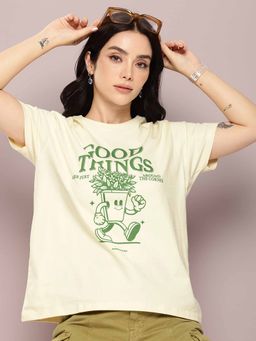 DILLINGER - White Printed T-Shirt