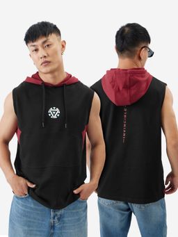 The Souled Store - Original Iron Man: Arc Reactor Men Hooded T-Shirt