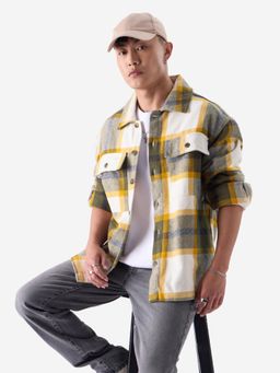 The Souled Store - Original Seawoods Men Flannel Shacket