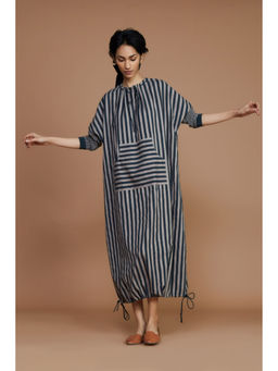 Mati - Ds Grey Striped Dress
