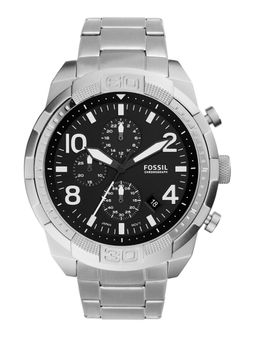 Fossil - Men's Bronson Silver Watch FS5710
