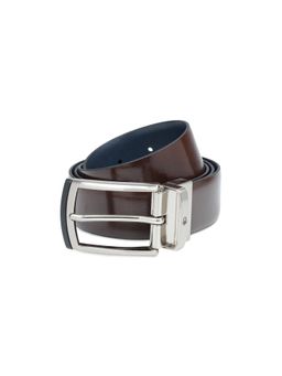 United Colors of Benetton - Men's Reversible Leather Teralon Belt