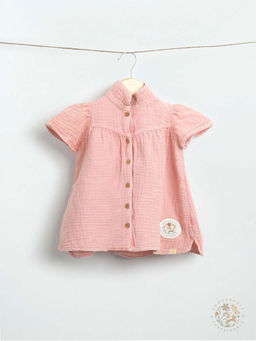 Somersault - Pink Colour Me Natural Dress