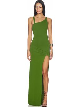 THE ATTICO - Long Belted Dress