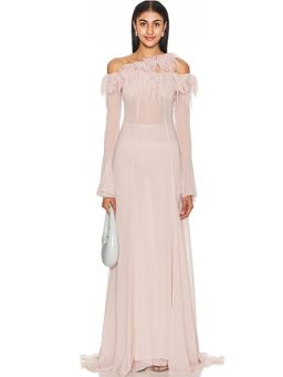 Blumarine - Sheer Long Dress