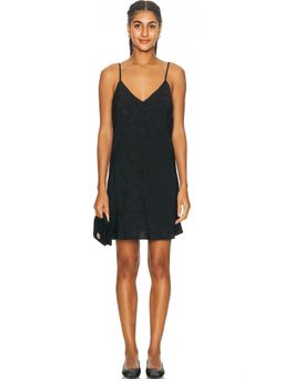 BODE - Moonflower Jacquard Short Slip Dress