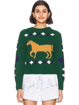 BODE - Diamond Corral Sweater