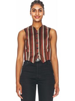 BODE - Arizona Stripe Waistcoat