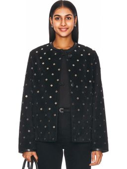 BODE - Clover Charm Suede Jacket