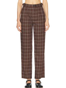 BODE - Dunham Plaid Trouser