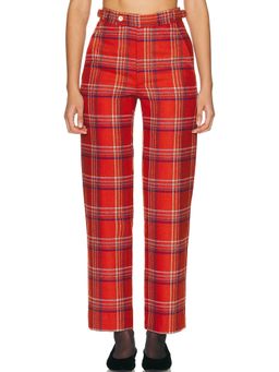 BODE - Gable Plaid Trouser