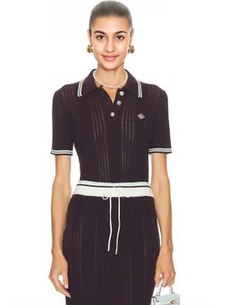 Casablanca - Short Sleeve Polo Top