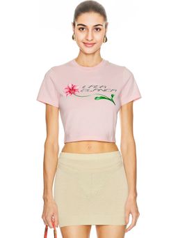 Casablanca - Cropped Baby Tee