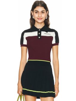 Casablanca - Striped Polo Shirt